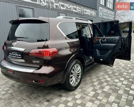 Коричневый Инфинити QX80, объемом двигателя 5.55 л и пробегом 159 тыс. км за 28900 $, фото 100 на Automoto.ua