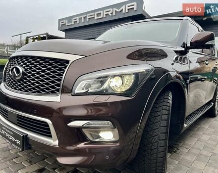 Коричневый Инфинити QX80, объемом двигателя 5.55 л и пробегом 159 тыс. км за 28900 $, фото 92 на Automoto.ua