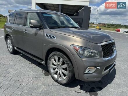 Коричневый Инфинити QX80, объемом двигателя 5.6 л и пробегом 230 тыс. км за 17500 $, фото 1 на Automoto.ua
