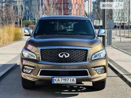 Інфініті QX80 2015 у Києві на Automoto.ua Коричневий Інфініті QX80, об'ємом двигуна 5.6 л та пробігом 81 тис. км за 29300 $, фото 1 на Automoto.ua