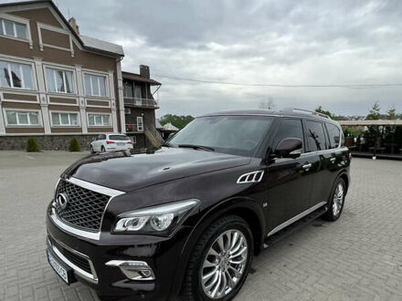 Инфинити QX80 2016 в Черновцах на Automoto.ua Коричневый Инфинити QX80, объемом двигателя 5.55 л и пробегом 135 тыс. км за 32500 $, фото 1 на Automoto.ua