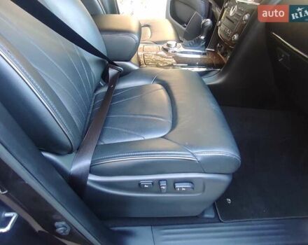 Красный Инфинити QX80, объемом двигателя 5.6 л и пробегом 27 тыс. км за 25600 $, фото 11 на Automoto.ua