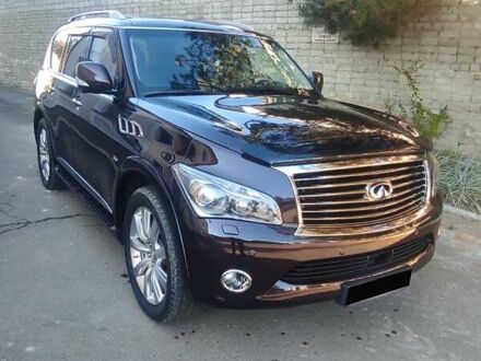 Инфинити QX80 2013 в Львове на Automoto.ua Красный Инфинити QX80, объемом двигателя 5.6 л и пробегом 27 тыс. км за 25600 $, фото 1 на Automoto.ua