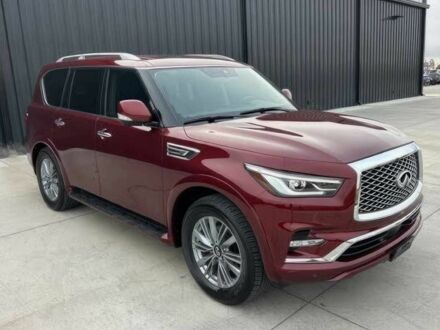 Червоний Інфініті QX80, об'ємом двигуна 5.6 л та пробігом 35 тис. км за 12000 $, фото 1 на Automoto.ua