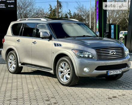 Серый Инфинити QX80, объемом двигателя 5.55 л и пробегом 162 тыс. км за 19999 $, фото 15 на Automoto.ua