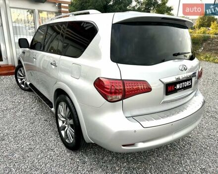 Серый Инфинити QX80, объемом двигателя 5.55 л и пробегом 141 тыс. км за 23900 $, фото 1 на Automoto.ua