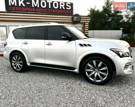 Серый Инфинити QX80, объемом двигателя 5.55 л и пробегом 141 тыс. км за 23900 $, фото 17 на Automoto.ua