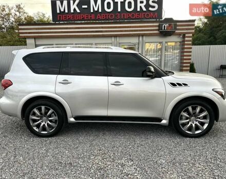 Серый Инфинити QX80, объемом двигателя 5.55 л и пробегом 141 тыс. км за 23900 $, фото 22 на Automoto.ua