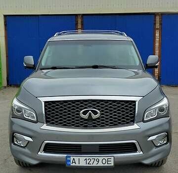 Сірий Інфініті QX80, об'ємом двигуна 5.6 л та пробігом 207 тис. км за 26500 $, фото 1 на Automoto.ua