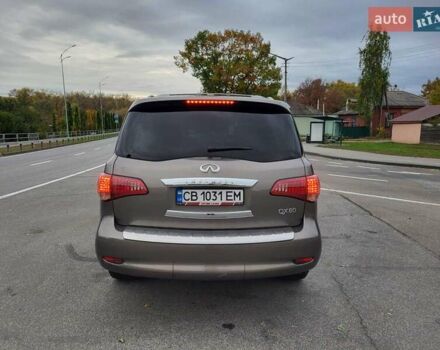 Серый Инфинити QX80, объемом двигателя 5.55 л и пробегом 112 тыс. км за 25500 $, фото 2 на Automoto.ua