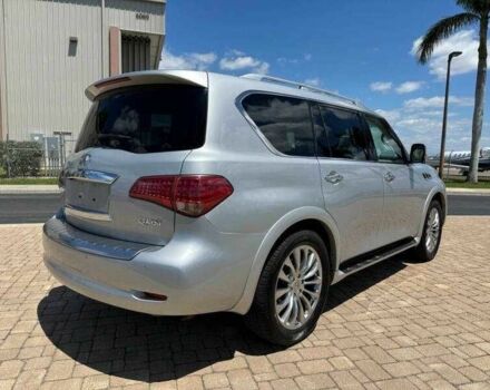 Серый Инфинити QX80, объемом двигателя 5.6 л и пробегом 72 тыс. км за 5900 $, фото 4 на Automoto.ua