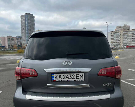 Сірий Інфініті QX80, об'ємом двигуна 5.55 л та пробігом 160 тис. км за 28000 $, фото 5 на Automoto.ua