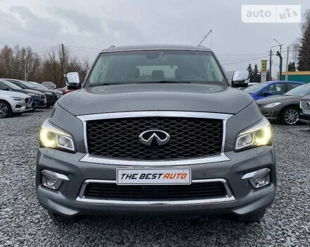 Сірий Інфініті QX80, об'ємом двигуна 5.6 л та пробігом 65 тис. км за 36999 $, фото 5 на Automoto.ua