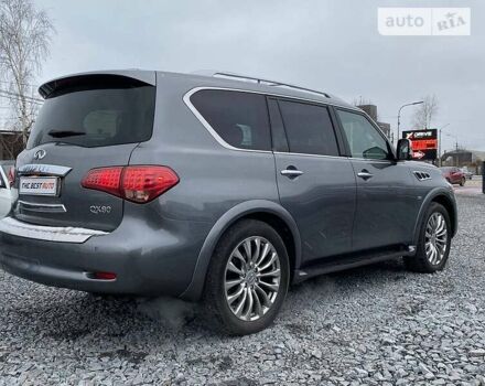 Сірий Інфініті QX80, об'ємом двигуна 5.6 л та пробігом 65 тис. км за 36999 $, фото 11 на Automoto.ua