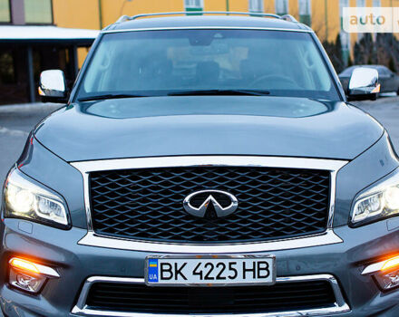 Серый Инфинити QX80, объемом двигателя 5.6 л и пробегом 62 тыс. км за 39999 $, фото 14 на Automoto.ua