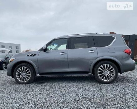 Сірий Інфініті QX80, об'ємом двигуна 5.6 л та пробігом 65 тис. км за 36999 $, фото 17 на Automoto.ua