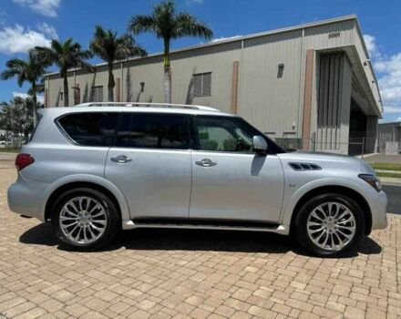 Серый Инфинити QX80, объемом двигателя 5.6 л и пробегом 72 тыс. км за 5900 $, фото 5 на Automoto.ua