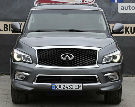 Сірий Інфініті QX80, об'ємом двигуна 5.55 л та пробігом 149 тис. км за 34000 $, фото 4 на Automoto.ua