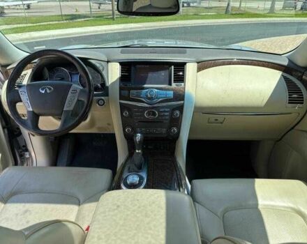 Серый Инфинити QX80, объемом двигателя 5.6 л и пробегом 72 тыс. км за 5900 $, фото 9 на Automoto.ua