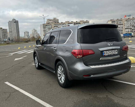 Сірий Інфініті QX80, об'ємом двигуна 5.55 л та пробігом 160 тис. км за 28000 $, фото 6 на Automoto.ua