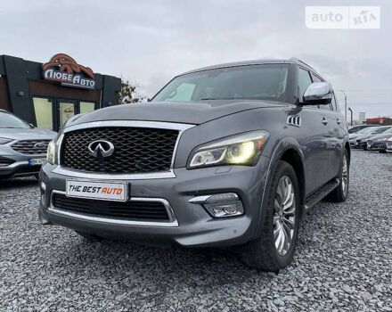 Сірий Інфініті QX80, об'ємом двигуна 5.6 л та пробігом 65 тис. км за 36999 $, фото 3 на Automoto.ua