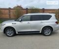 Серый Инфинити QX80, объемом двигателя 5.6 л и пробегом 57 тыс. км за 49500 $, фото 1 на Automoto.ua