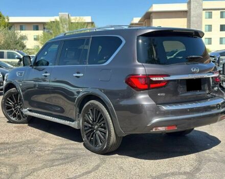 Серый Инфинити QX80, объемом двигателя 5.6 л и пробегом 50 тыс. км за 21000 $, фото 4 на Automoto.ua