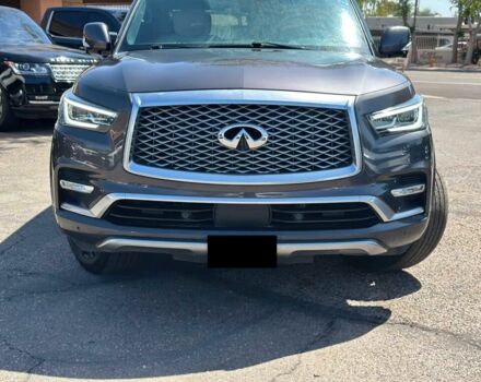 Серый Инфинити QX80, объемом двигателя 5.6 л и пробегом 50 тыс. км за 21000 $, фото 1 на Automoto.ua