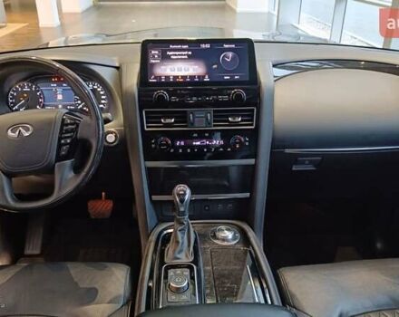 Серый Инфинити QX80, объемом двигателя 5.55 л и пробегом 98 тыс. км за 54900 $, фото 15 на Automoto.ua