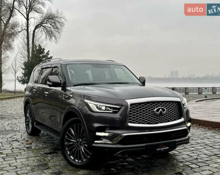Сірий Інфініті QX80, об'ємом двигуна 5.55 л та пробігом 35 тис. км за 58999 $, фото 164 на Automoto.ua