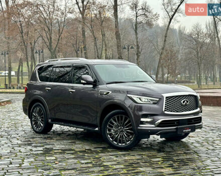 Сірий Інфініті QX80, об'ємом двигуна 5.55 л та пробігом 35 тис. км за 58999 $, фото 32 на Automoto.ua