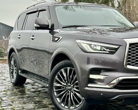 Сірий Інфініті QX80, об'ємом двигуна 5.55 л та пробігом 35 тис. км за 58999 $, фото 152 на Automoto.ua