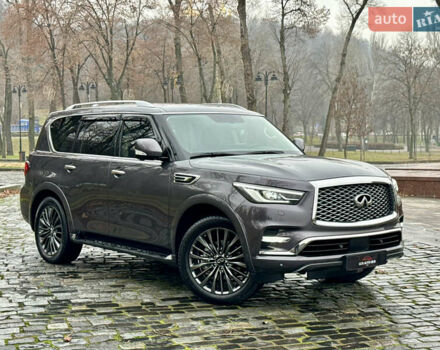 Сірий Інфініті QX80, об'ємом двигуна 5.55 л та пробігом 35 тис. км за 58999 $, фото 30 на Automoto.ua