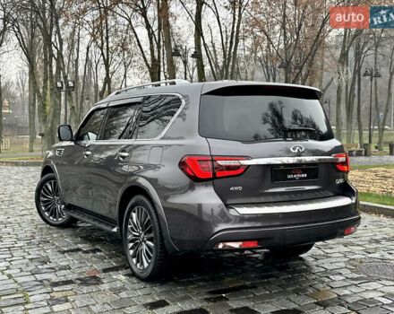Сірий Інфініті QX80, об'ємом двигуна 5.55 л та пробігом 35 тис. км за 58999 $, фото 160 на Automoto.ua