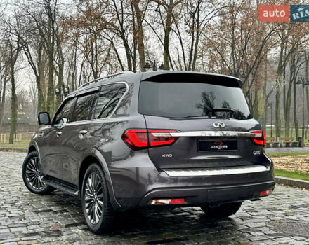Сірий Інфініті QX80, об'ємом двигуна 5.55 л та пробігом 35 тис. км за 58999 $, фото 166 на Automoto.ua