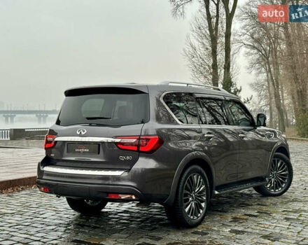 Сірий Інфініті QX80, об'ємом двигуна 5.55 л та пробігом 35 тис. км за 58999 $, фото 157 на Automoto.ua