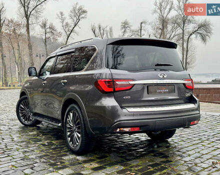 Сірий Інфініті QX80, об'ємом двигуна 5.55 л та пробігом 35 тис. км за 58999 $, фото 121 на Automoto.ua