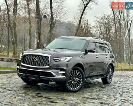Сірий Інфініті QX80, об'ємом двигуна 5.55 л та пробігом 35 тис. км за 58999 $, фото 34 на Automoto.ua
