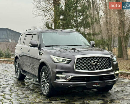 Сірий Інфініті QX80, об'ємом двигуна 5.55 л та пробігом 35 тис. км за 58999 $, фото 118 на Automoto.ua