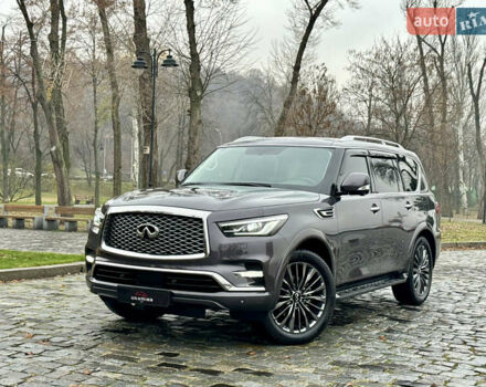 Сірий Інфініті QX80, об'ємом двигуна 5.55 л та пробігом 35 тис. км за 58999 $, фото 159 на Automoto.ua