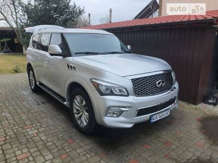 Инфинити QX80 2015 в Киеве на Automoto.ua Серый Инфинити QX80, объемом двигателя 5.6 л и пробегом 132 тыс. км за 32000 $, фото 1 на Automoto.ua