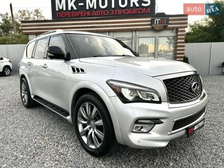 Сірий Інфініті QX80, об'ємом двигуна 5.55 л та пробігом 141 тис. км за 23900 $, фото 1 на Automoto.ua