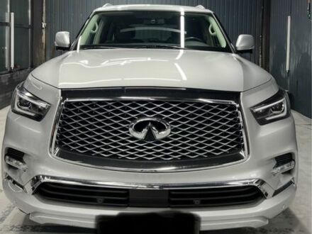 Серый Инфинити QX80, объемом двигателя 5.6 л и пробегом 65 тыс. км за 33428 $, фото 1 на Automoto.ua