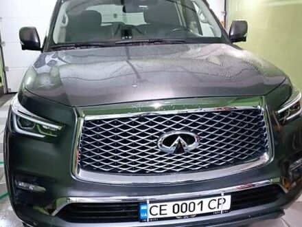 Инфинити QX80 2019 в Черновцах на Automoto.ua Серый Инфинити QX80, объемом двигателя 5.6 л и пробегом 100 тыс. км за 59000 $, фото 1 на Automoto.ua