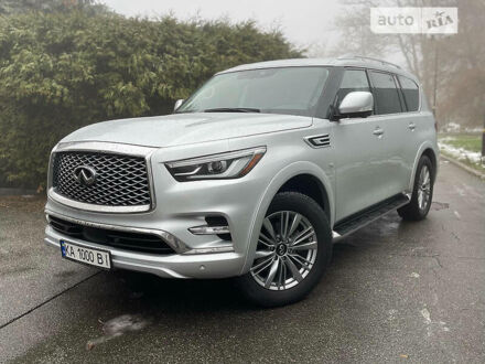 Інфініті QX80 2020 у Києві на Automoto.ua Сірий Інфініті QX80, об'ємом двигуна 5.6 л та пробігом 72 тис. км за 60999 $, фото 1 на Automoto.ua