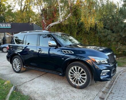 Инфинити QX80 2014 в Черновцах на Automoto.ua Синий Инфинити QX80, объемом двигателя 5.6 л и пробегом 108 тыс. км за 23900 $, фото 1 на Automoto.ua