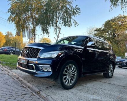 Инфинити QX80 2014 в Черновцах на Automoto.ua Синий Инфинити QX80, объемом двигателя 5.6 л и пробегом 108 тыс. км за 23900 $, фото 6 на Automoto.ua