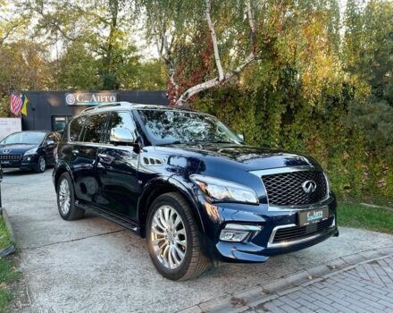 Инфинити QX80 2014 в Черновцах на Automoto.ua Синий Инфинити QX80, объемом двигателя 5.6 л и пробегом 108 тыс. км за 23900 $, фото 4 на Automoto.ua