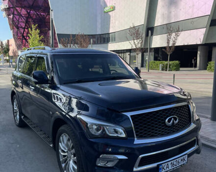 Синий Инфинити QX80, объемом двигателя 5.6 л и пробегом 250 тыс. км за 24900 $, фото 6 на Automoto.ua