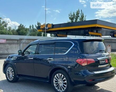 Синій Інфініті QX80, об'ємом двигуна 5.6 л та пробігом 250 тис. км за 24990 $, фото 5 на Automoto.ua